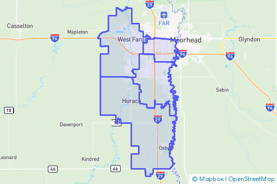Service Area Map