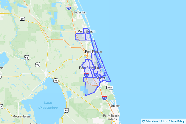 Service Area Map