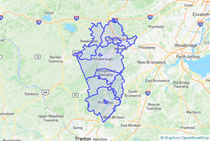 Service Area Map