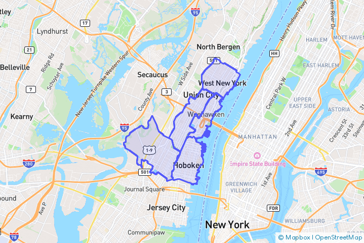 Service Area Map
