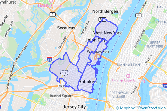Service Area Map
