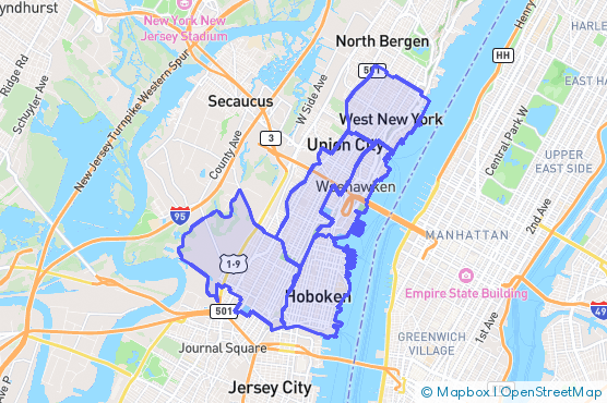 Service Area Map