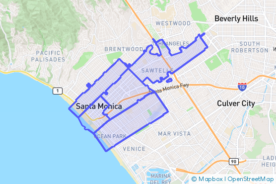 Service Area Map