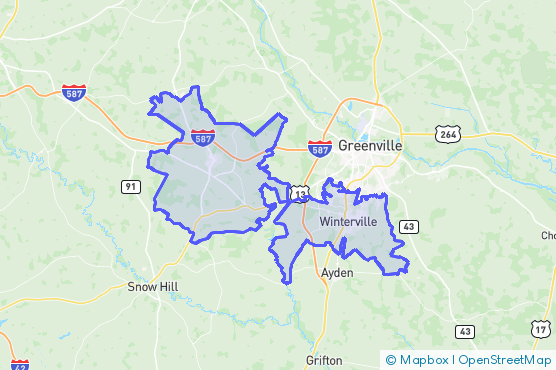 Service Area Map