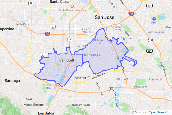 Service Area Map