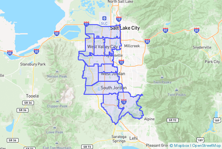Service Area Map