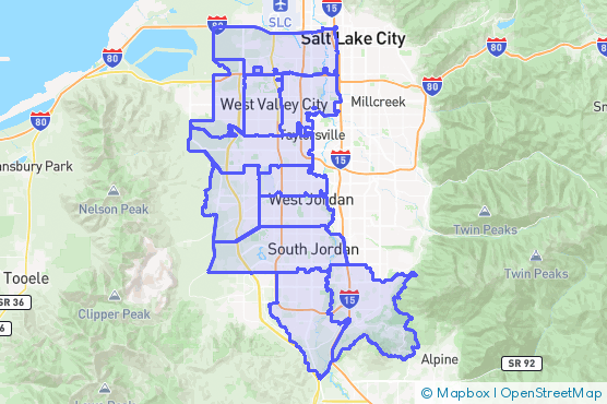 Service Area Map