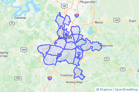 Service Area Map