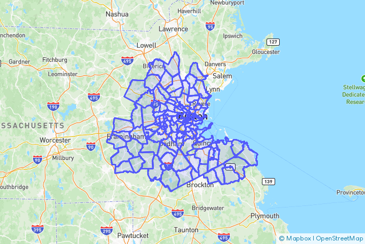Service Area Map