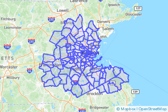 Service Area Map