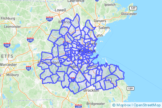 Service Area Map