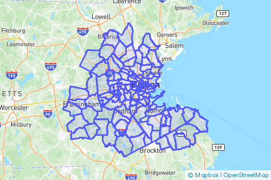 Service Area Map
