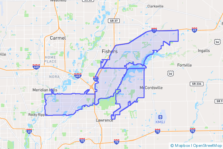 Service Area Map