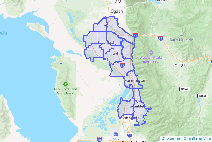 Service Area Map