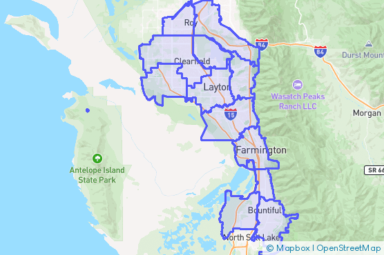 Service Area Map