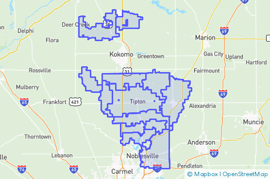 Service Area Map
