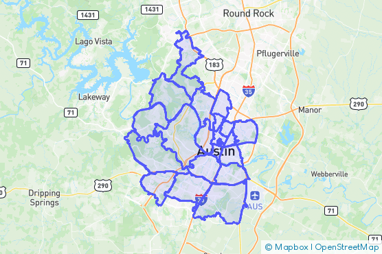 Service Area Map