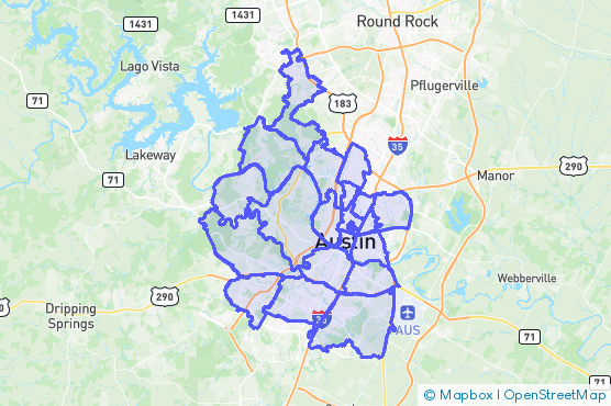 Service Area Map