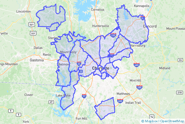 Service Area Map