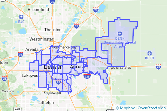 Service Area Map