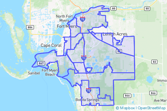 Service Area Map
