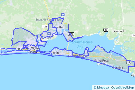 Service Area Map
