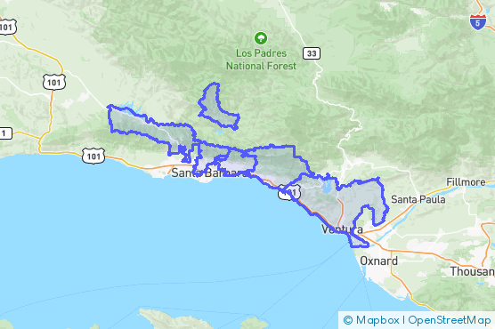 Service Area Map