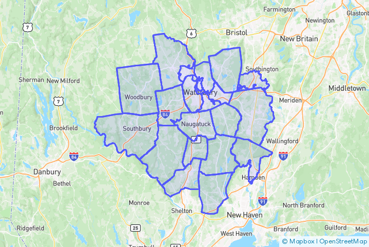 Service Area Map