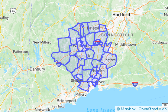 Service Area Map