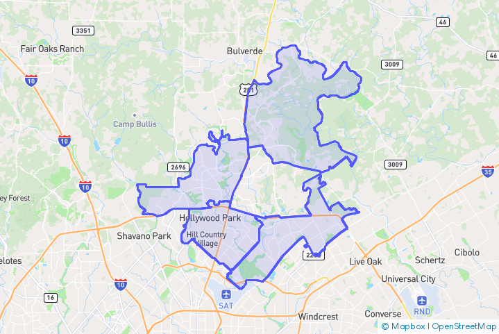 Service Area Map