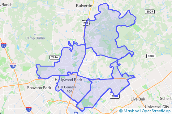 Service Area Map