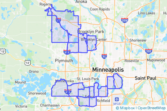 Service Area Map