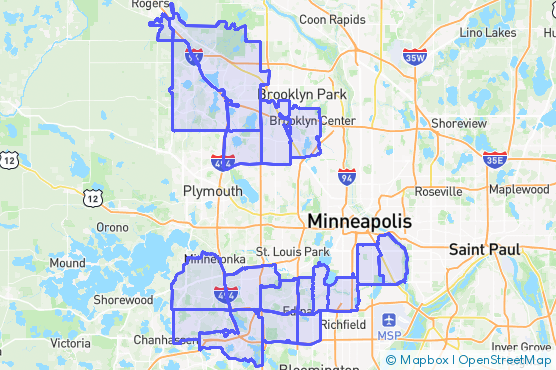 Service Area Map