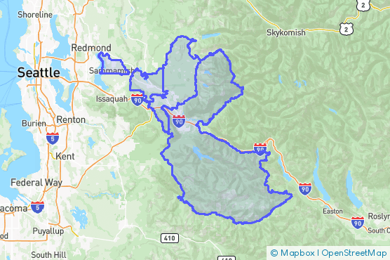 Service Area Map