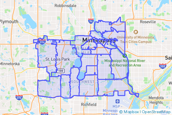 Service Area Map