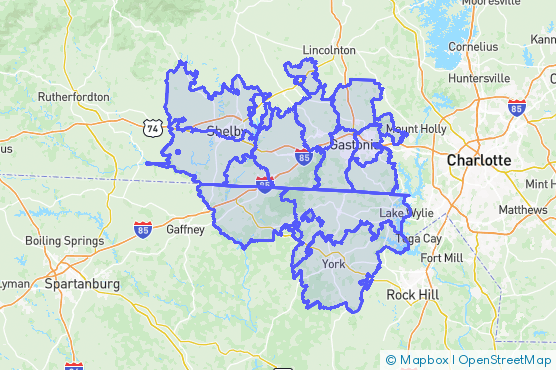 Service Area Map