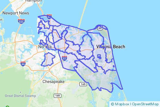 Service Area Map