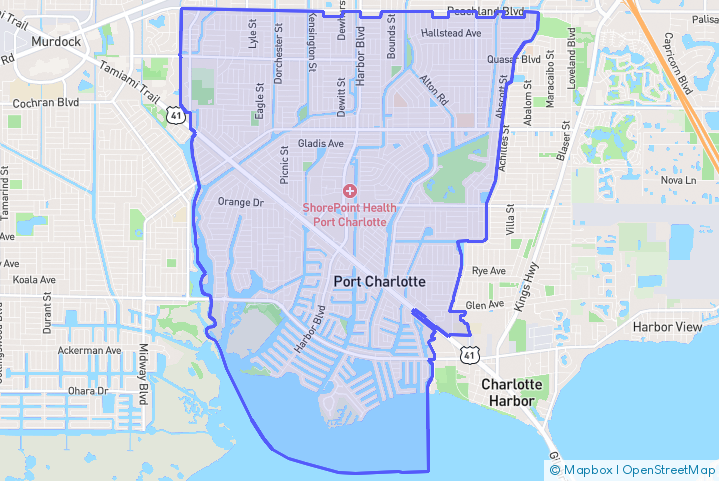 Service Area Map