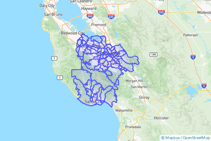 Service Area Map