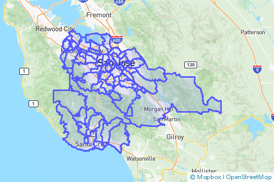 Service Area Map