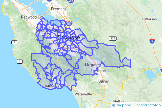 Service Area Map