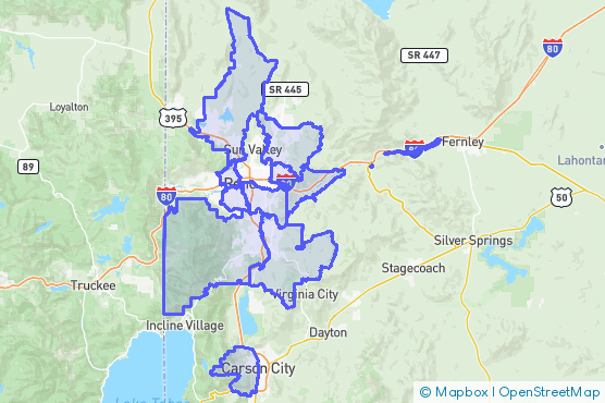 Service Area Map