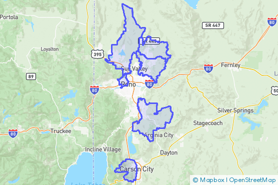 Service Area Map
