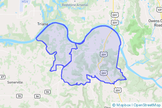Service Area Map