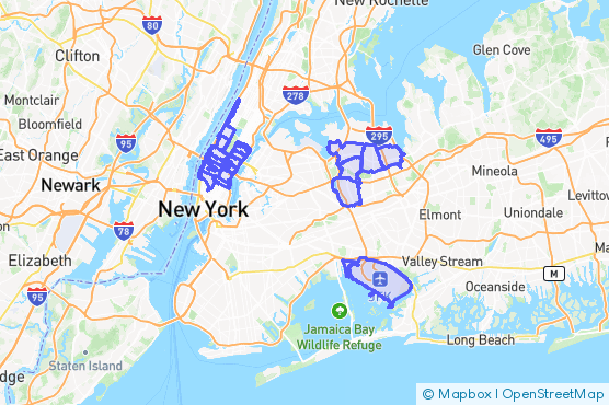 Service Area Map