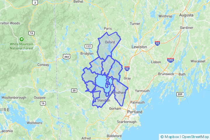 Service Area Map