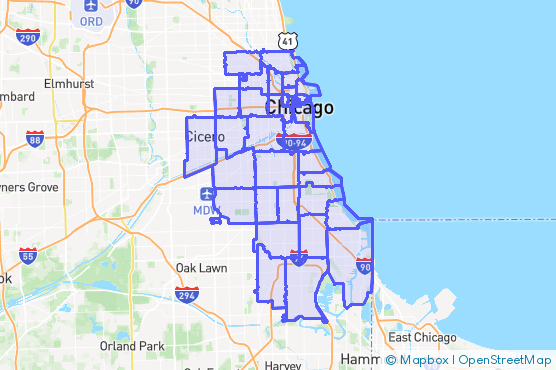 Service Area Map