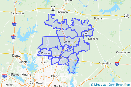 Service Area Map