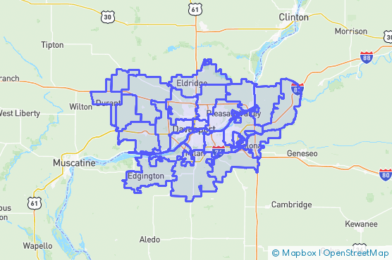 Service Area Map