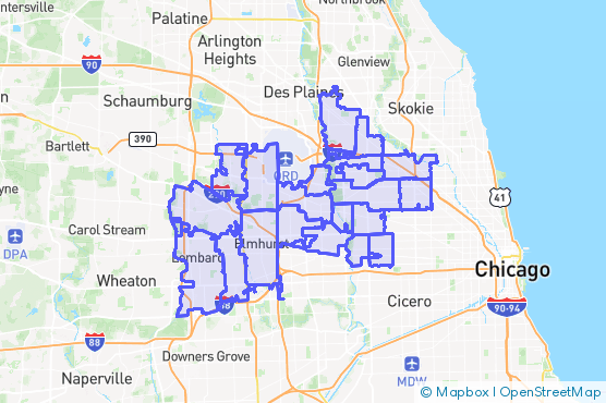 Service Area Map